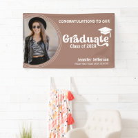 Boho Arch Chic Graduation décoration de la terre