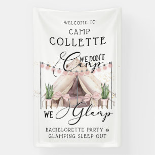 Banderoles Boho Bachelorette Glamping Party Under The Stars