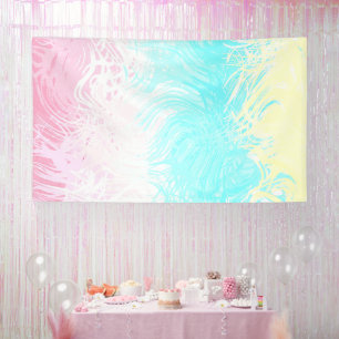 Banderoles Boho Tourbillonnant Super Abstrait Genderflux Prid
