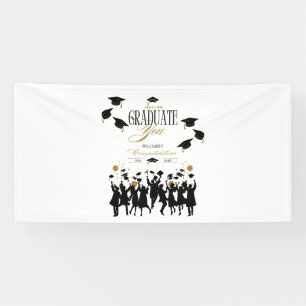 Banderoles Bon Travail, Diplômé ! Heure de célébrer la fête 4