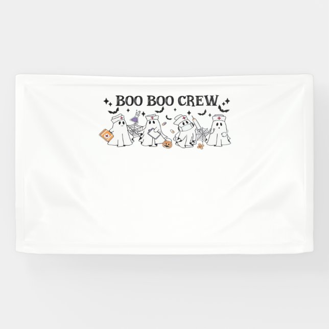 Banderoles Boo Boo Crew Halloween Classic T-Shirt (Horizontal)