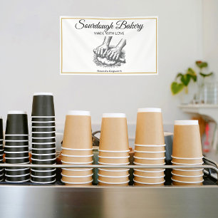 Banderoles Boulangerie artisanale vintage retro pour boulange