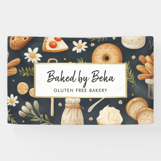 Banderoles Boulangerie, Pain, Pâtisseries (Horizontal)