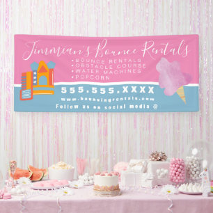 Banderoles Bounce House Bbond Jump Inflatables Business