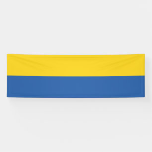 Banderoles Bouton Drapeau de l'Ukraine