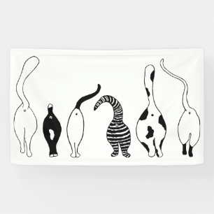 Banderoles Boutons de chat