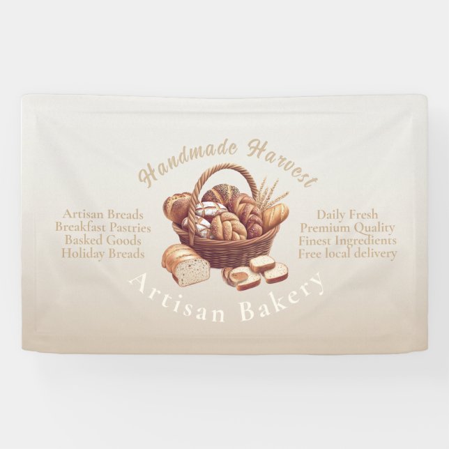 Banderoles Bread Basket  Banner (Horizontal)