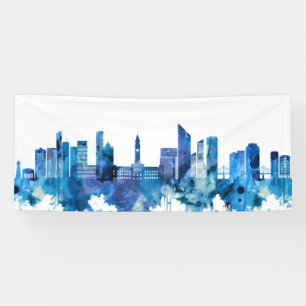 Banderoles Brisbane Australie Skyline Blue