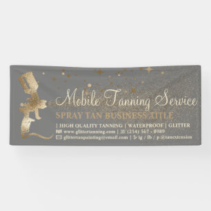Banderoles Bronzage par pulvérisation Gray Gold Bronze