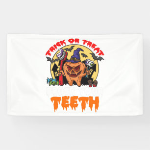 Banderoles Brush Your Teeth Funny Dental Hygiène Pun