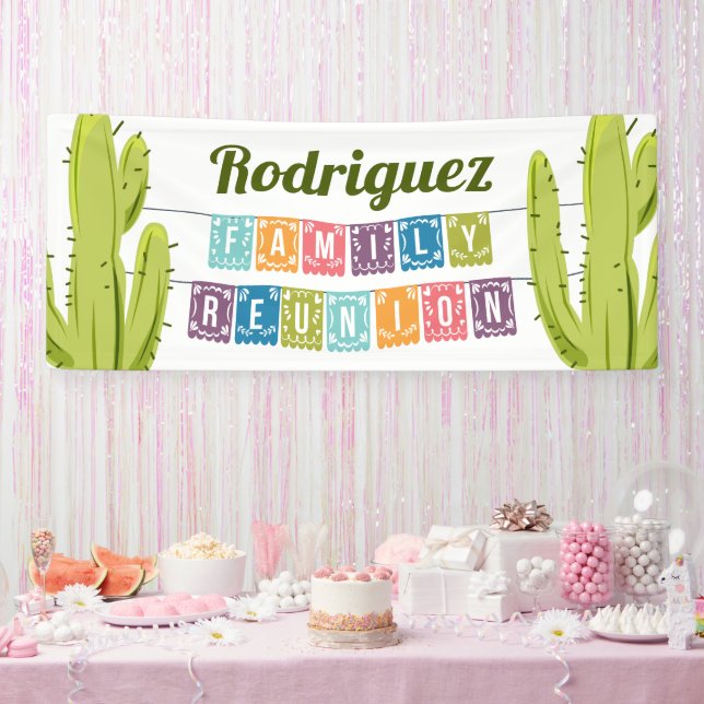 Banderoles Cactus et Papel Picado Garland Texas (Fête)