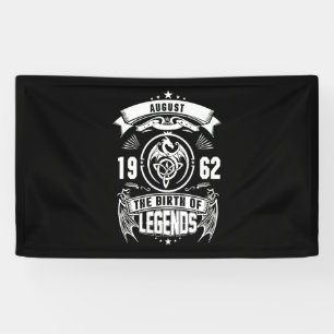 Banderoles Cadeau d'août   1962 La Naissance Des Légendes