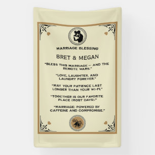 Banderoles Cadeau de bénédiction de mariage