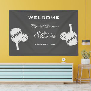 Banderoles Cadeau de Mariage pour les Amoureux de Pickleball
