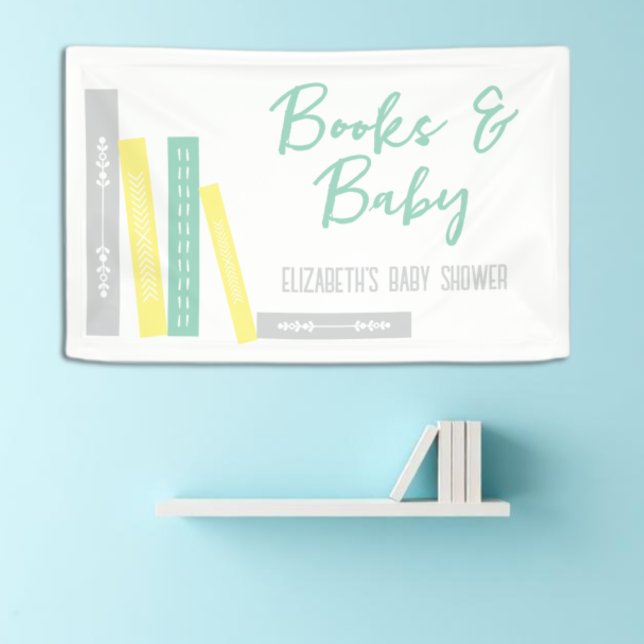 Banderoles Cadeau de naissance Livres (Créateur téléchargé)