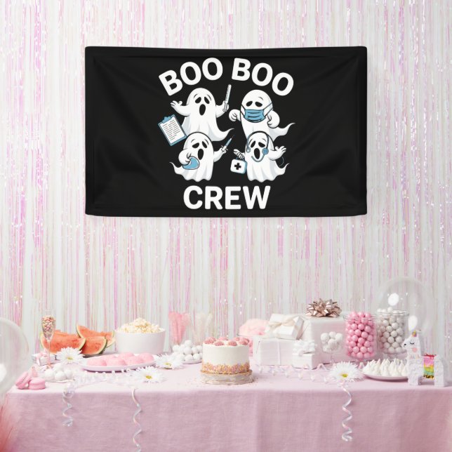 Banderoles Cadeau d'infirmière d'Halloween Équipe de bobos in (Fête)