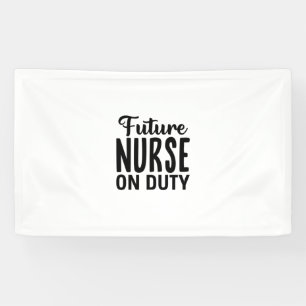Banderoles Cadeau d'infirmière Future infirmière de garde