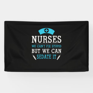 Banderoles Cadeau infirmière Infirmières Nous Ne Pouvons Pa