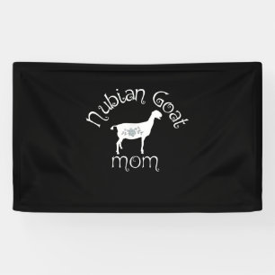 Banderoles Cadeau maman chèvre Nubian