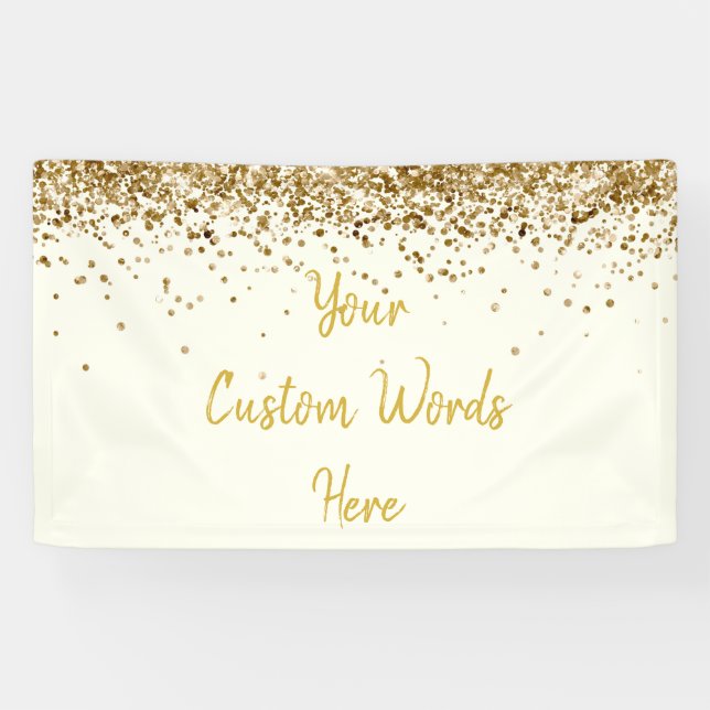 Banderoles Cadre personnalisé Anniversaire Fête Photo Prop Iv (Horizontal)