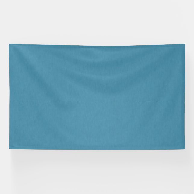 Banderoles Calme et simple Fond texturé en lin bleu  (Horizontal)
