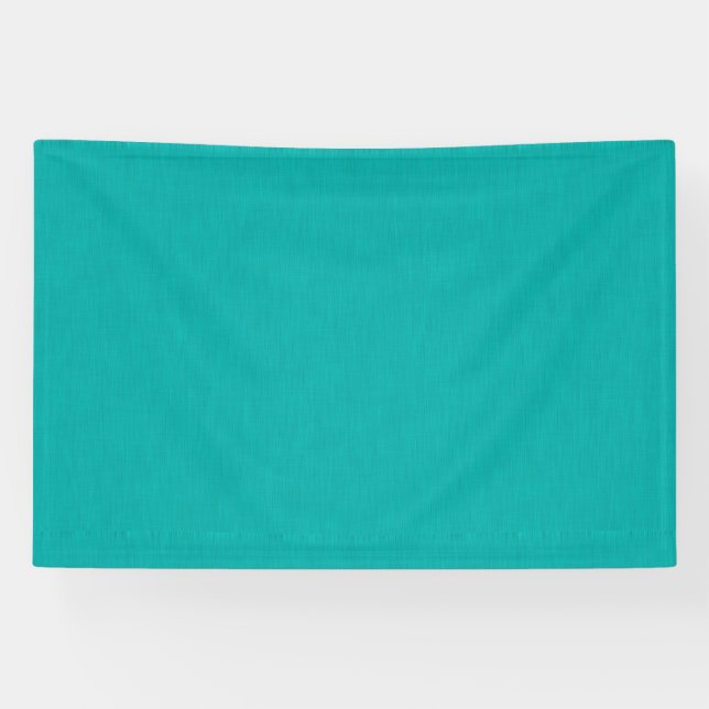 Banderoles Calme & simple Fond texturé turquoise (Horizontal)