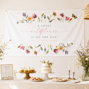 Banderoles CAMILLA Petite Fleur Sauvage En Route Baby Shower