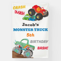 Camion Crash Smash Monster Anniversaire Bash