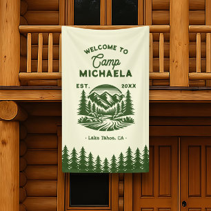 Banderoles Camp de la mariée Enterrement de vie de jeune fill