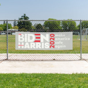 Banderoles Campagne électorale Biden Harris 2020 en plein air
