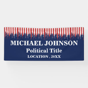 Banderoles Campagne politique personnalisée