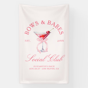 Banderoles Carreaux & Bébés Coquette Cerises Enterrement de V