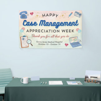 Banderoles Case Management Appreciation Week Banner