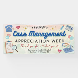 Banderoles Case Management Appreciation Week Banner