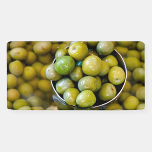 Banderoles Castelvetrano Olives vertes douces