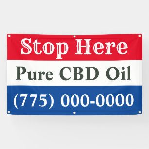Banderoles CBD Oil Business
