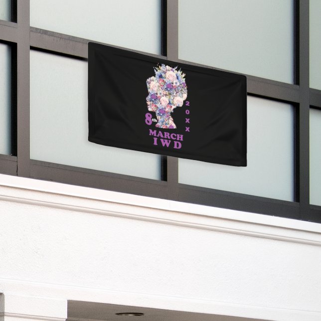 Banderoles Célébrer la Journée internationale de la femme 202 (Bâtiment extérieur)