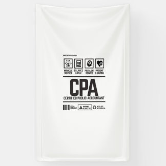 Banderoles certified public accountant-CPA