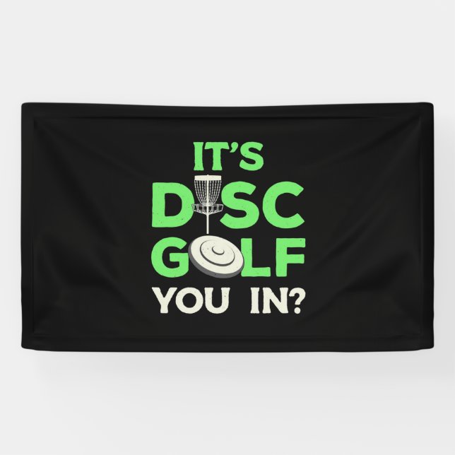 Banderoles C'Est Le Disque Golf Vous Dans (Horizontal)