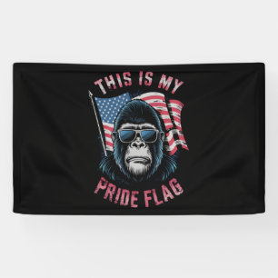 Banderoles C'est mon drapeau de fierté Drapeau américain Bigf