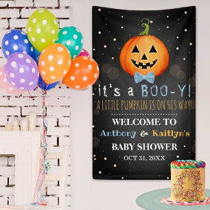 Banderoles C'est un Boo-y ! Petit bébé Halloween shower pour