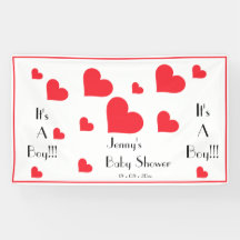 C'est un garçon ! Baby shower de coeur mignon pers