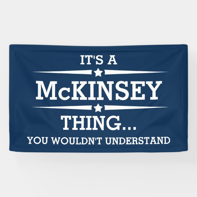 Banderoles C'est une chose familiale (Horizontal)