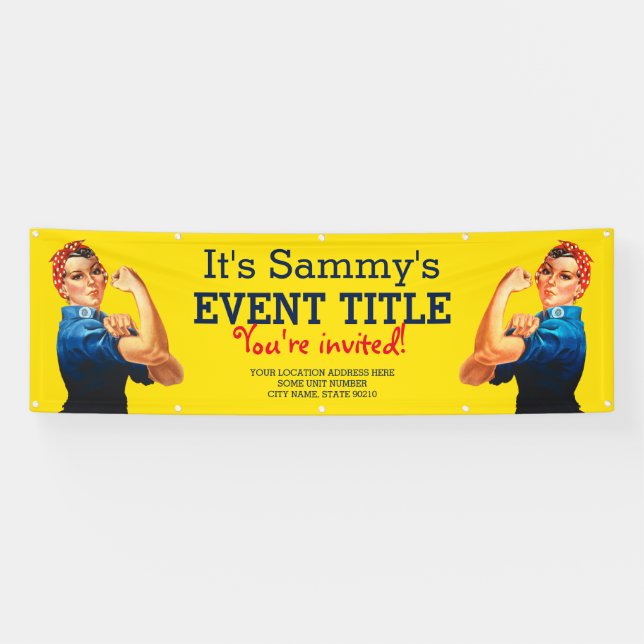 Banderoles C'est votre approvisionnement personnalisé de (Horizontal)