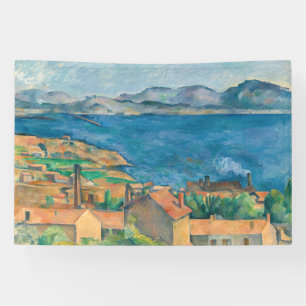 Banderoles Cézanne - Golfe de Marseille, vu de L'Estaque