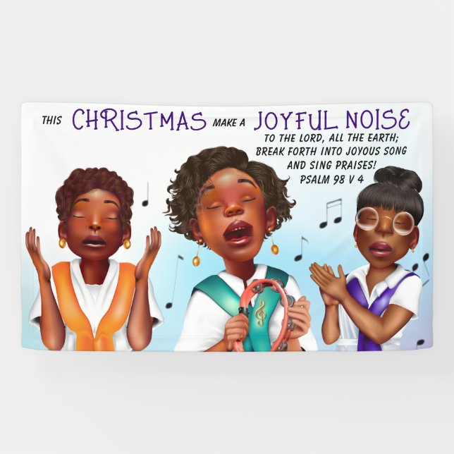 Banderoles Chanteurs afro-américains Écriture (Horizontal)