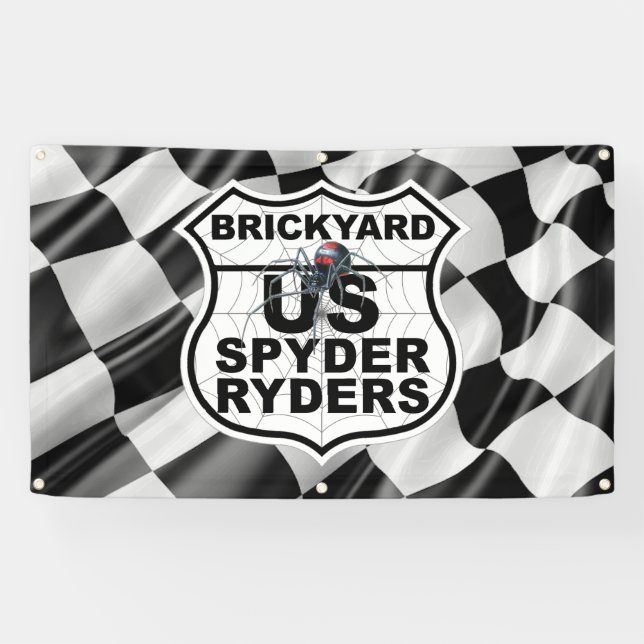 Banderoles Chapitre Brickyard - Logo de drapeau de finition d (Horizontal)