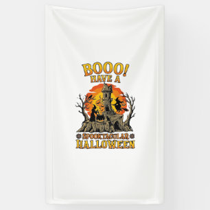 Banderoles Château de sorcière de Halloween Spooktacular Booo