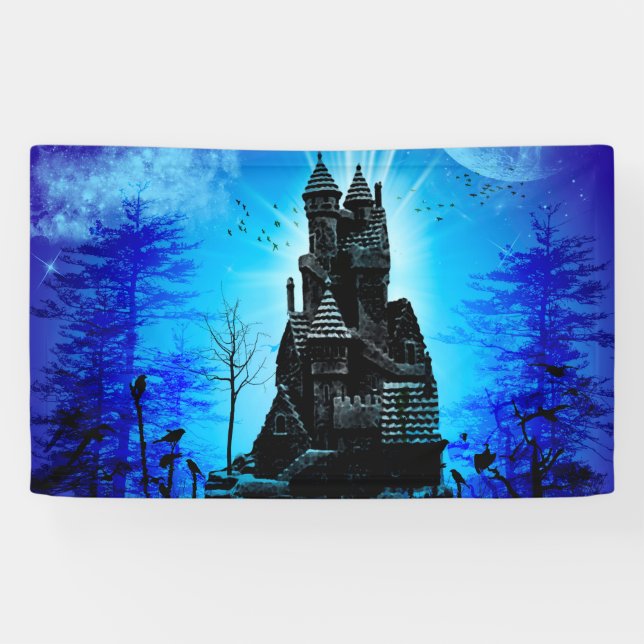 Banderoles Château impressionnant (Horizontal)