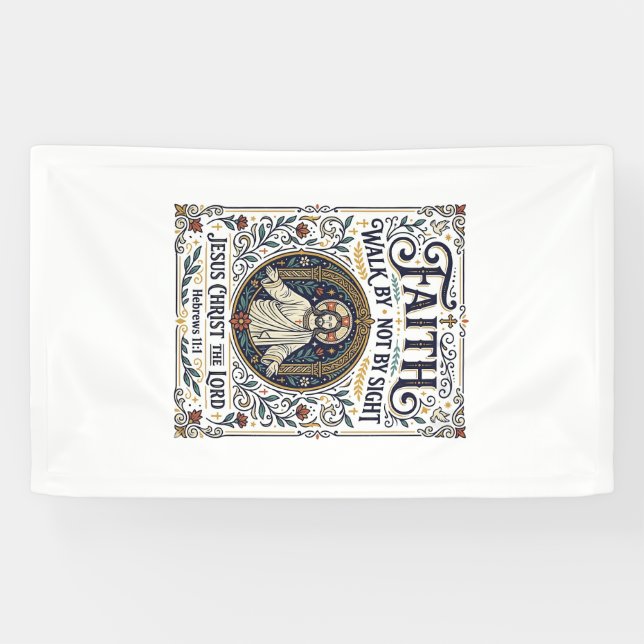 Banderoles Chemise d'art d'écriture de journal de Bible de Jé (Horizontal)
